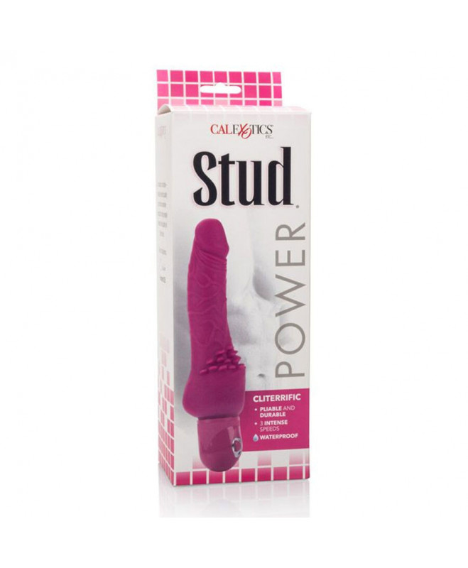 CALEX POWER STUD CLITERRIFIC PINK VIBRATOR 3