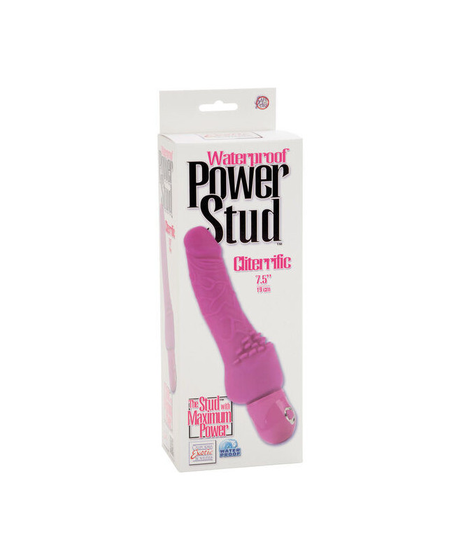 CALEX POWER STUD CLITERRIFIC PINK VIBRATOR 4