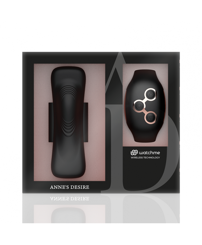 ANNE'S DESIRE PANTY PLESURE WIRELESS TECHNOLOGY WATCHME BLACK/GOLD 12