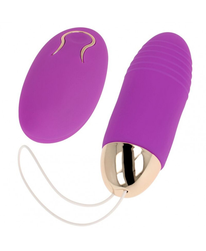 OHMAMA NUOTOLINIO PULTO PULTAS VIBRATINGAS EGG 10 GREIČIŲ – PURPURINE