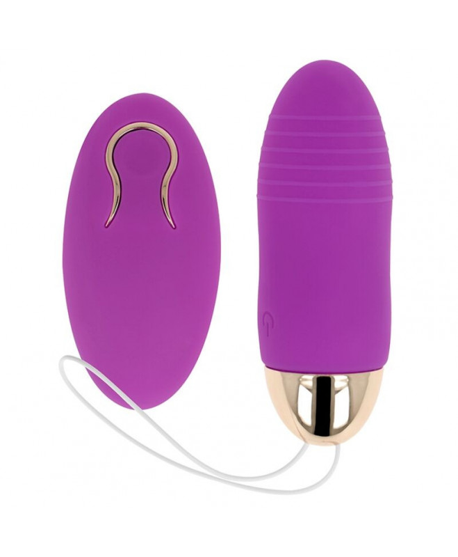 OHMAMA NUOTOLINIO PULTO PULTAS VIBRATINGAS EGG 10 GREIČIŲ – PURPURINE 2