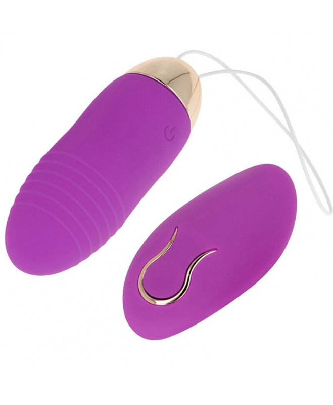 OHMAMA NUOTOLINIO PULTO PULTAS VIBRATINGAS EGG 10 GREIČIŲ – PURPURINE 3