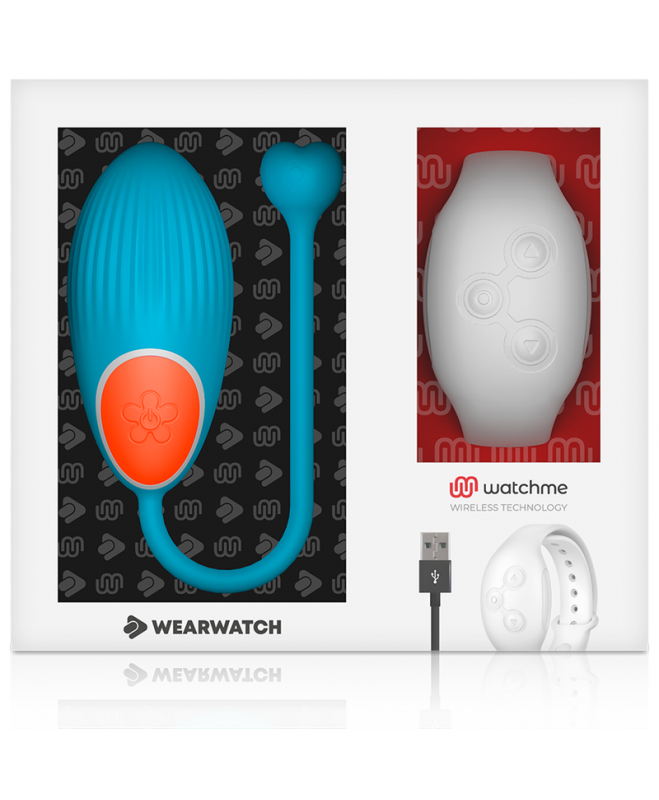 WEARWATCH EGG WIRELESS TECHNOLOGY WATCHME BLUE / SNOWY 6