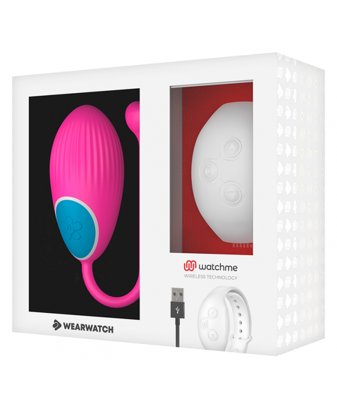 WEARWATCH EGG WIRELESS TECHNOLOGY WATCHME FUCHSIA / SNOWY 6