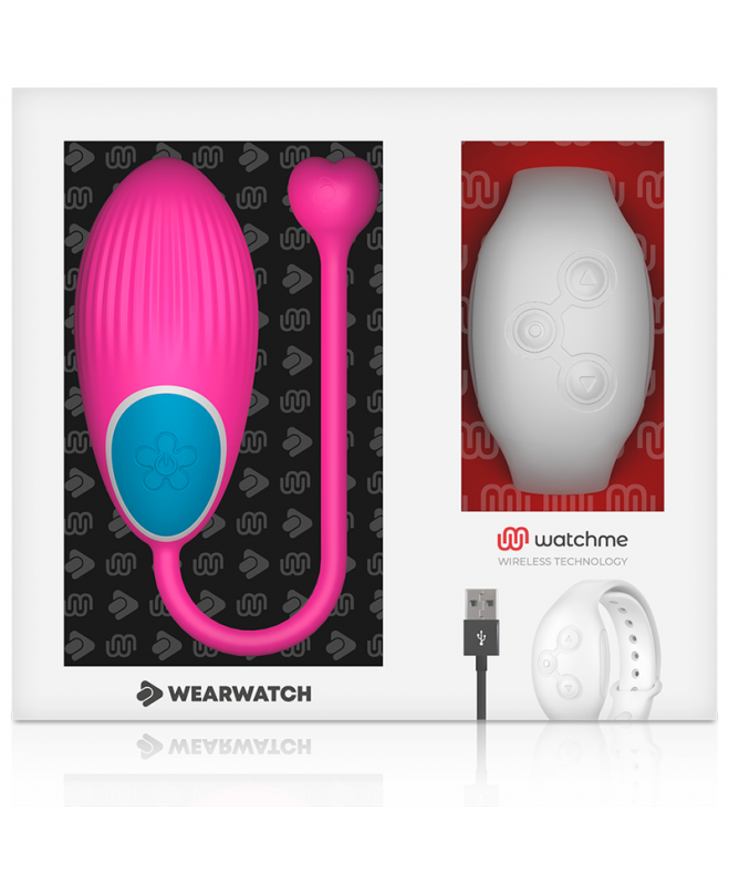 WEARWATCH EGG WIRELESS TECHNOLOGY WATCHME FUCHSIA / SNOWY 8