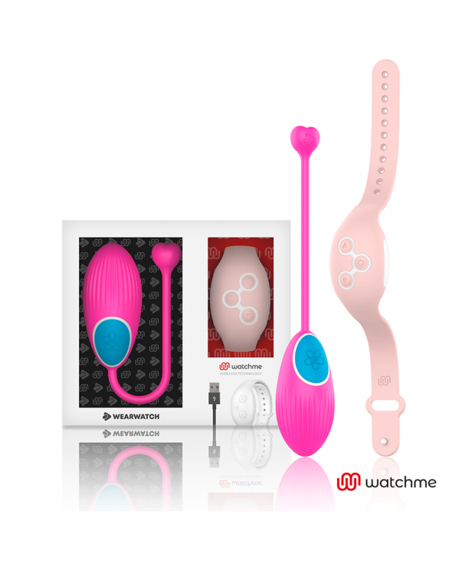 WEARWATCH EGG WIRELESS TECHNOLOGY WATCHME FUCHSIA / SOFT PINK 2