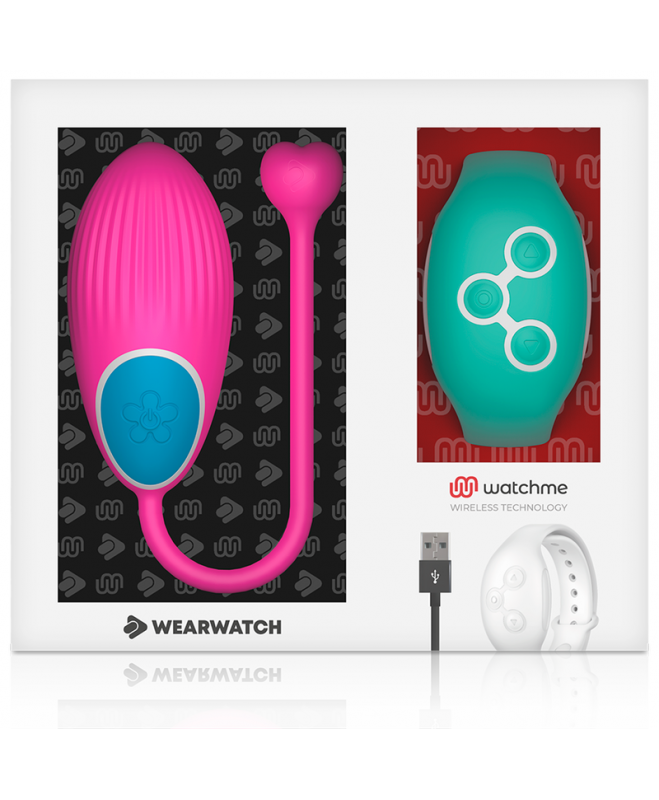 WEARWATCH EGG WIRELESS TECHNOLOGY WATCHME FUCHSIA / AQUAMARINE 6