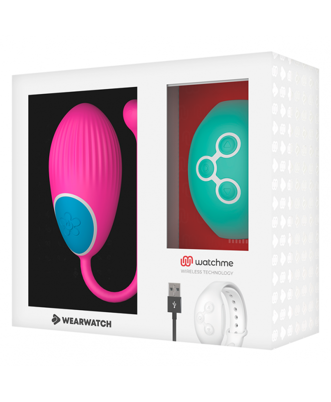 WEARWATCH EGG WIRELESS TECHNOLOGY WATCHME FUCHSIA / AQUAMARINE 7