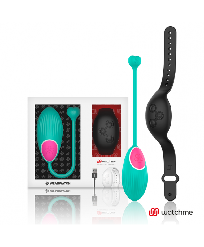 WEARWATCH EGG WIRELESS TECHNOLOGY WATCHME AQUAMARINE /JET BLACK 2