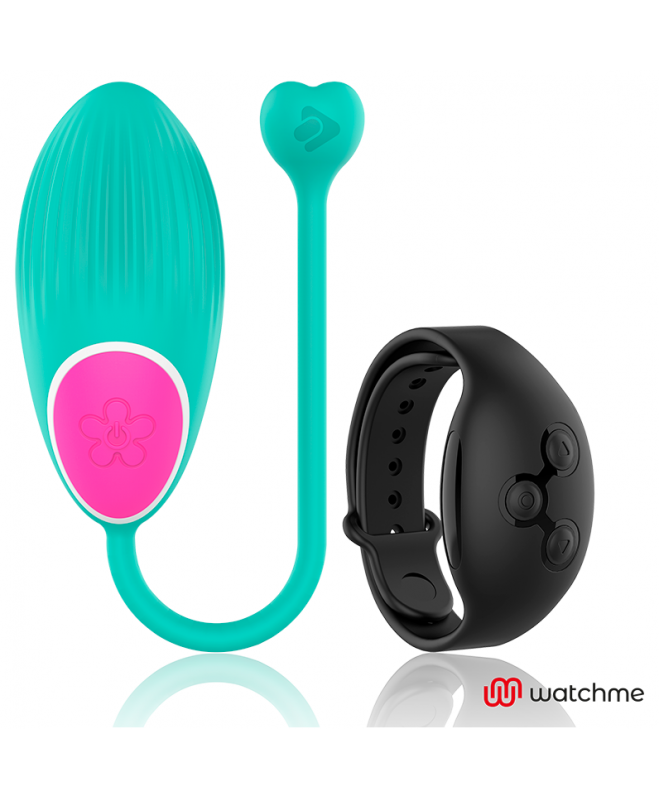 WEARWATCH EGG WIRELESS TECHNOLOGY WATCHME AQUAMARINE /JET BLACK