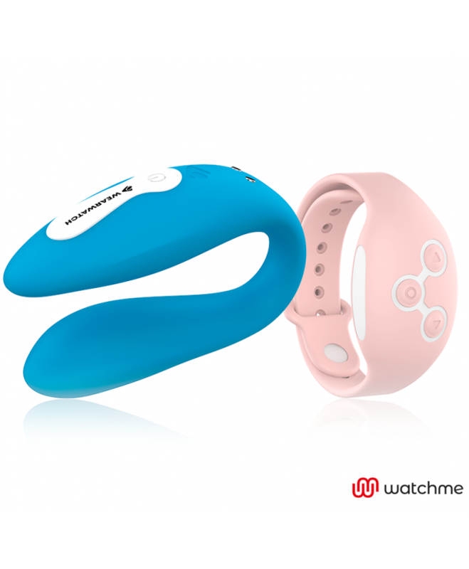 WEARWATCH DUAL PEASURE WIRELESS TECHNOLOGY WATCHME INDIGO / PINK