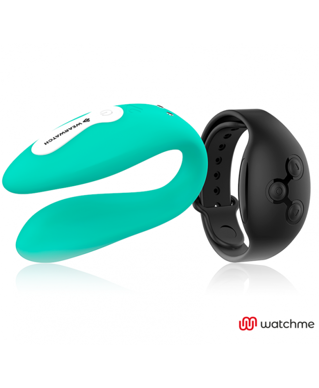 WEARWATCH DUAL PEASURE WIRELESS TECHNOLOGY WATCHME AQUAMARINE / JET BLACK