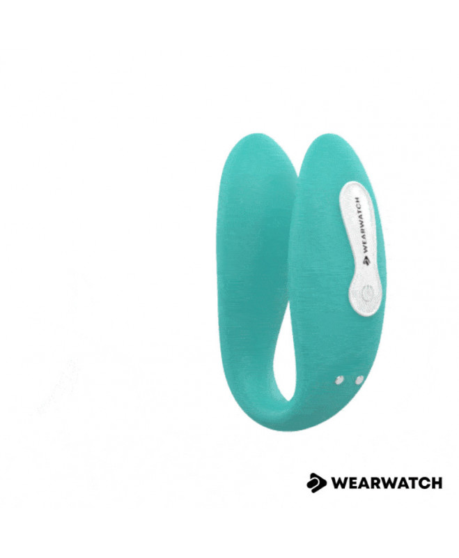 WEARWATCH DUAL PEASURE WIRELESS TECHNOLOGY WATCHME LIGHT AKVAMARINIS / ROŽINIS 9