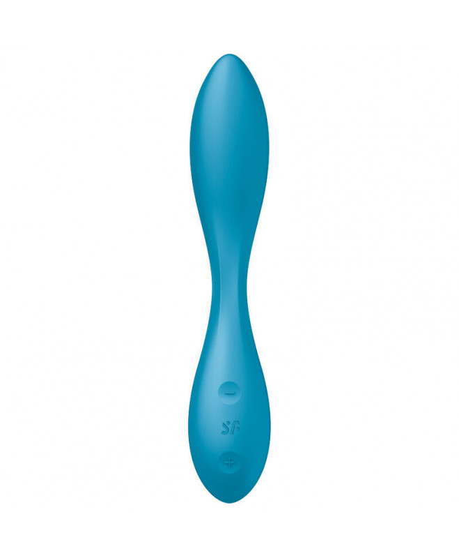 SATISFYER G-SPOT FLEX 1 MULTI VIBRATOR - MĖLYNAS 2