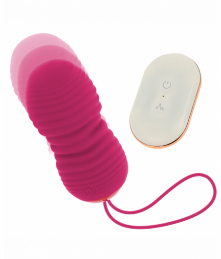 OHMAMA REMOTE CONTROL EGG 7 MODES UP AND DOWN PINK