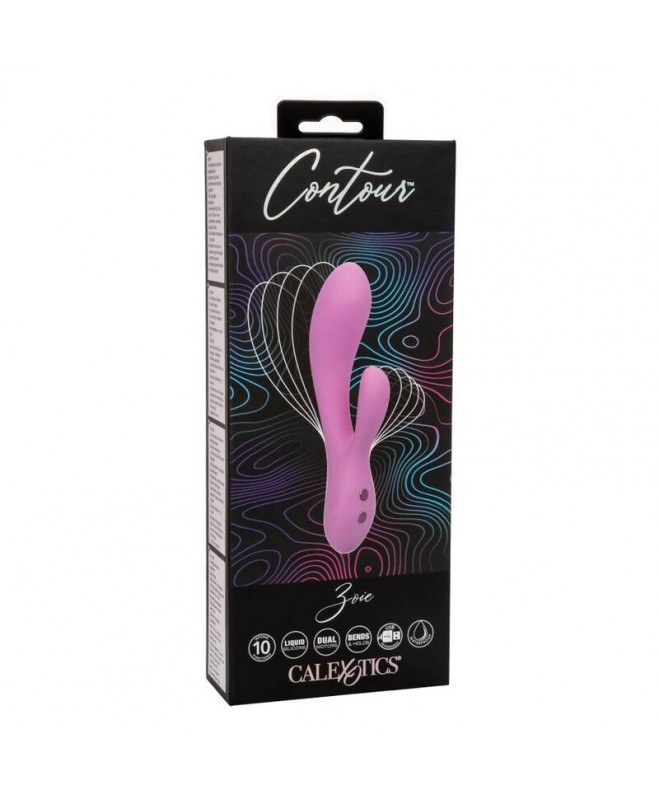 CALIFORNIA EXOTICS CONTOUR ZOIE PINK 14