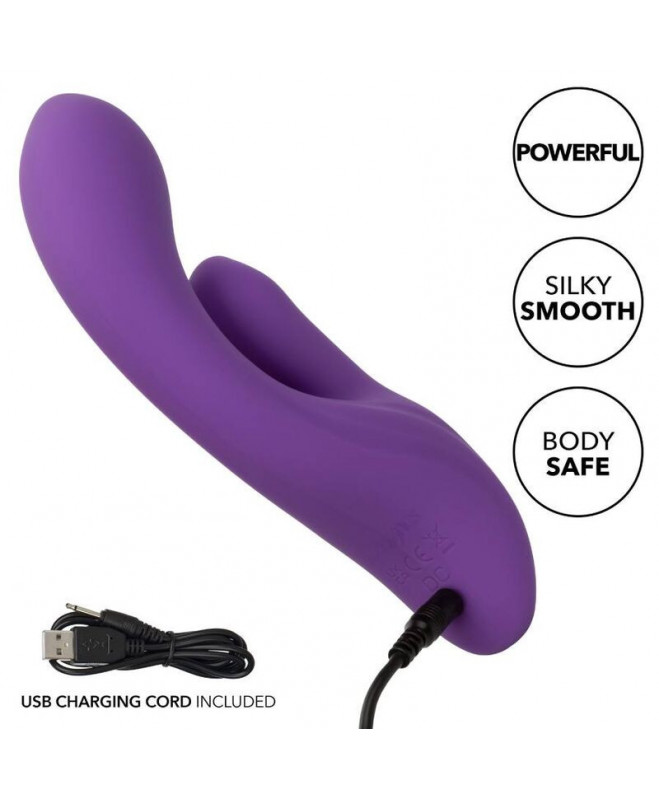 CALIFORNIA EXOTICS STELLA DUAL PLEASER VIOLET 3