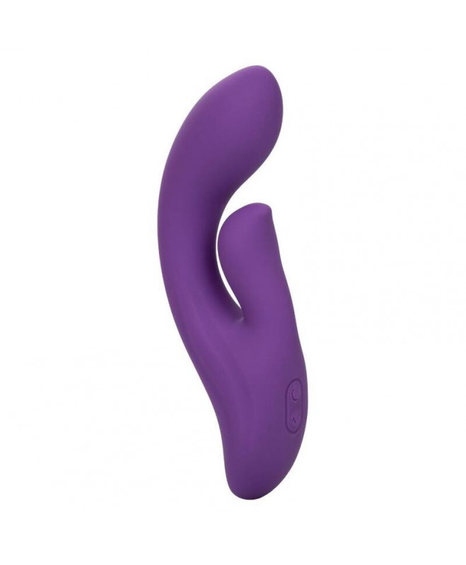 CALIFORNIA EXOTICS STELLA DUAL PLEASER VIOLET 6