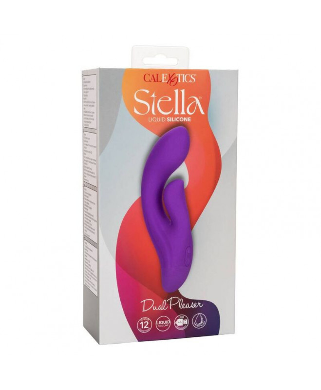 CALIFORNIA EXOTICS STELLA DUAL PLEASER VIOLET 11