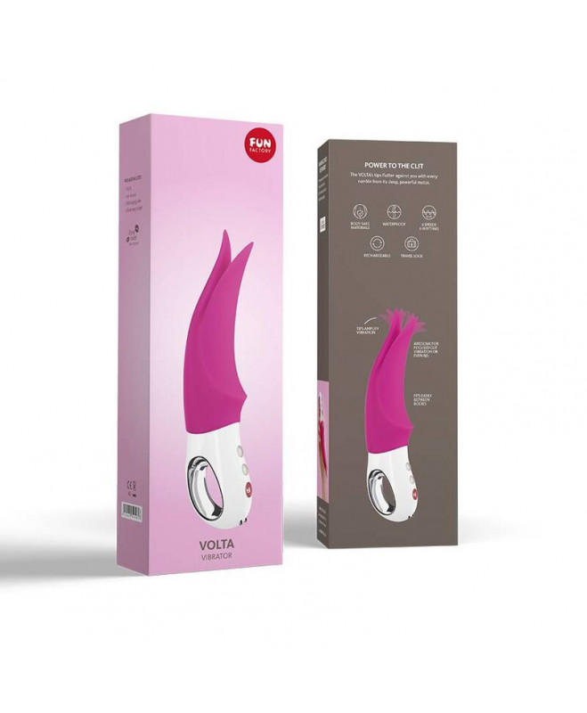 FUN FACTORY - VOLTA G5 CLITORAL VIBRATOR BLACKBERRY 4