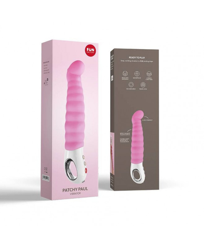 FUN FACTORY – PATCHY PAUL G5 G-SPOT VIBRATOR CANDY ROSE 7