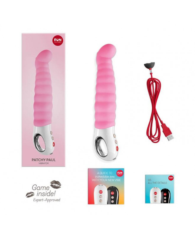 FUN FACTORY – PATCHY PAUL G5 G-SPOT VIBRATOR CANDY ROSE 8