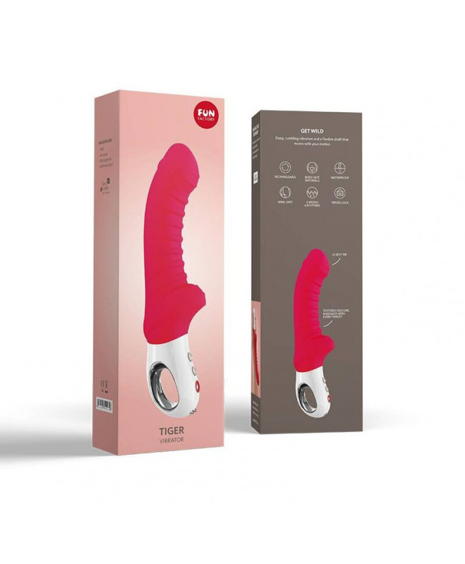 FUN FACTORY - TIGER G5 VIBRATOR INDIA RED 6