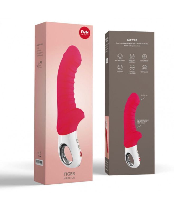 FUN FACTORY - TIGER G5 VIBRATOR INDIA RED 8