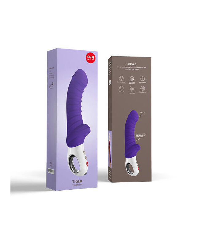 FUN FACTORY - TIGER G5 VIBRATOR VIOLET 2