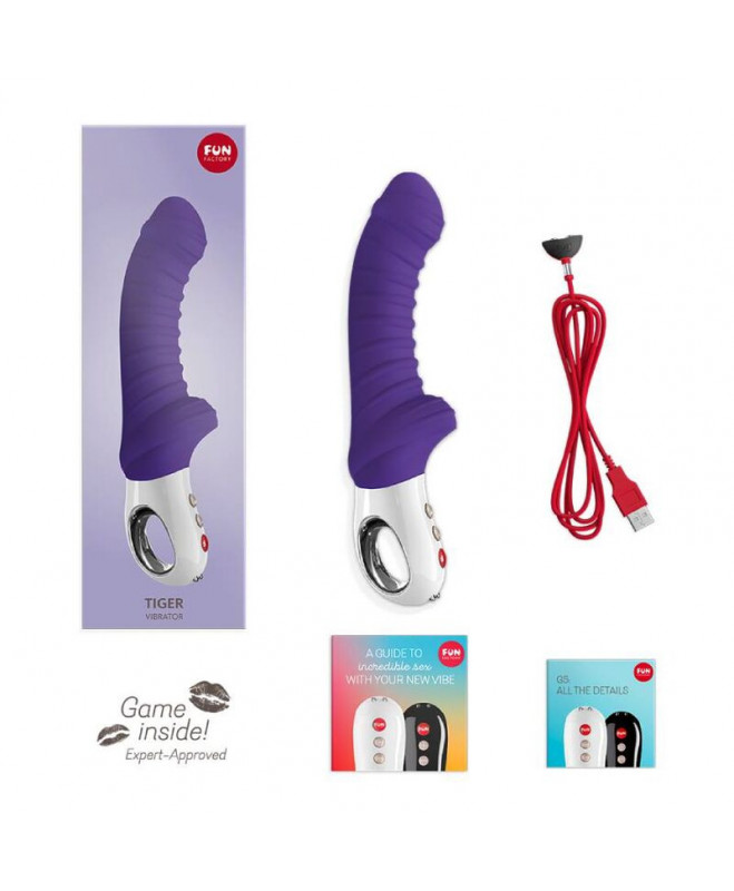 FUN FACTORY - TIGER G5 VIBRATOR VIOLET 5