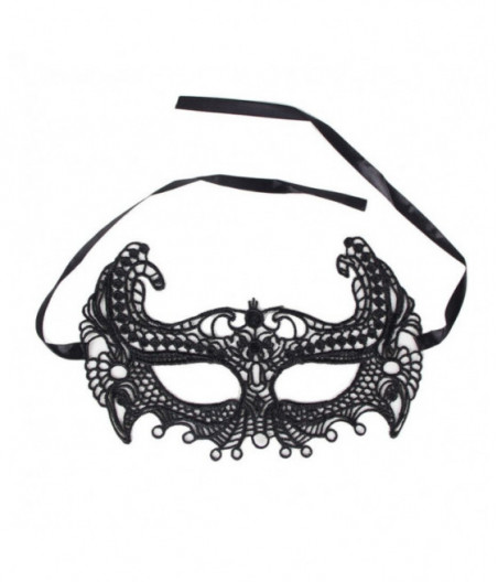 QUEEN LINGERIE BLACK MASK