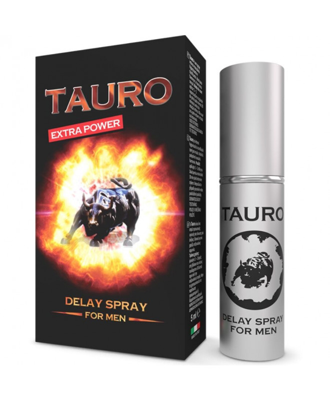 TAURO EXTRA POWER DELAY SPRAY VYRAMS 5 ML