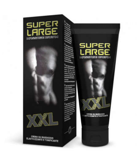 SUPER LARGE XXL MASSAGE AND ELASTIZING CREAM FOR PENIS 75 ML