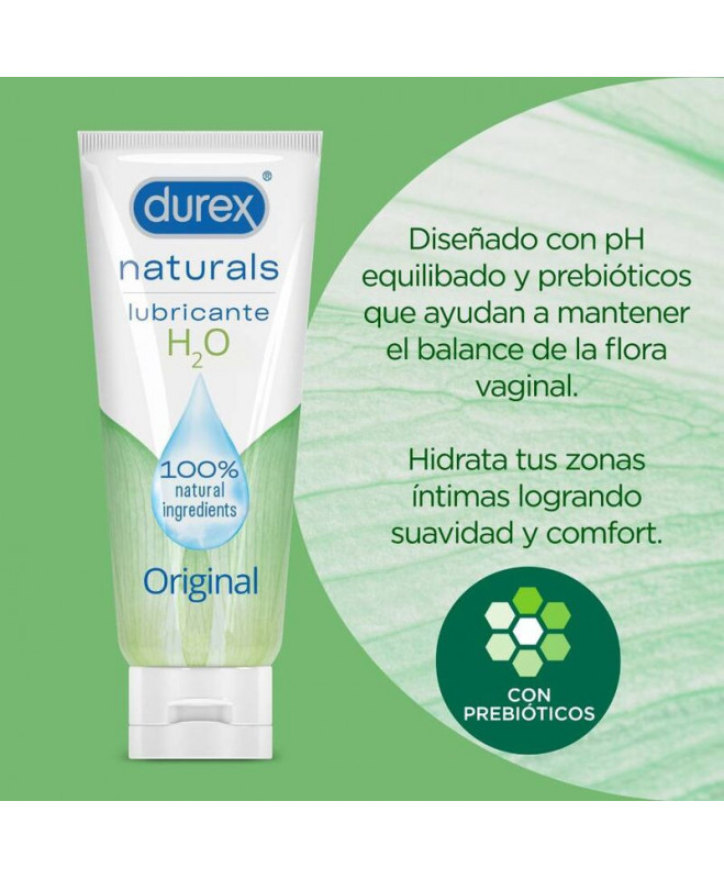 DUREX GEL LUBRICANTE NATURALS INTIMATE 100ml 4