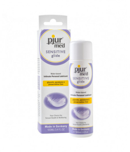 PJUR MED SENSITIVE GLIDE WATER BASED LUBRICANT 100 ML