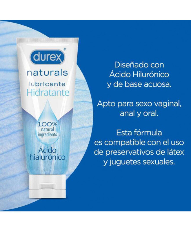 DUREX NATURALS MOISTURIZING LUBE 100 ML 3