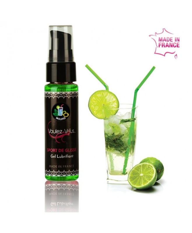 VOULEZ-VOUS SILIKONINIS LUBRIKANTAS - MOJITO 35 ML