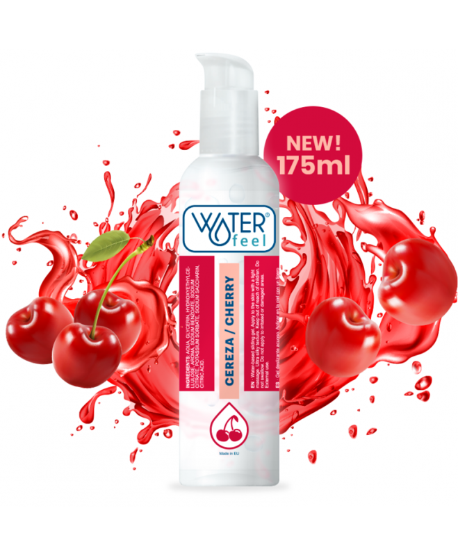 WATERFEEL CHERRY VANDENS PAGRINDO LUBRIKANTAS 175 ML