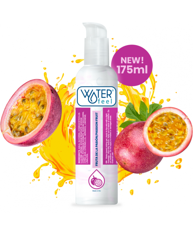 WATERFEEL VANDENS PAGRINDINIS LUBRIKANTAS PASSION FRUIT 175 ml