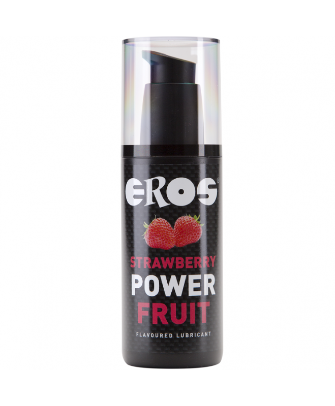 EROS TRAWBERRY POWER VAISIŲ SKOMINIO LUBRIKANTAS 125 ml