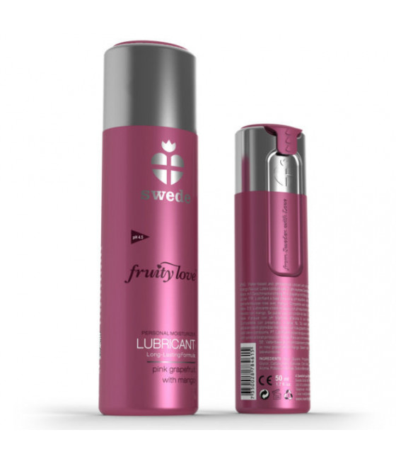 SWEDE FRUITY LOVE LUBRICANT PINK GRAPEFRUIT WITH MANGO...