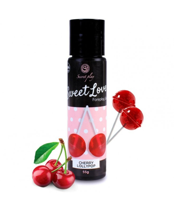 SECRETPLAY CHERRY LOLLIPOP GEL SWEET LOVE 60 ML