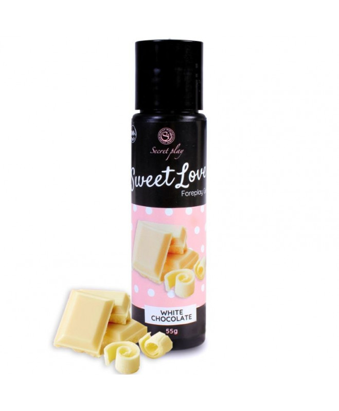 SECRETPLAY GEL SWEET LOVE BALTASIS ŠOKOLADAS 60 ML