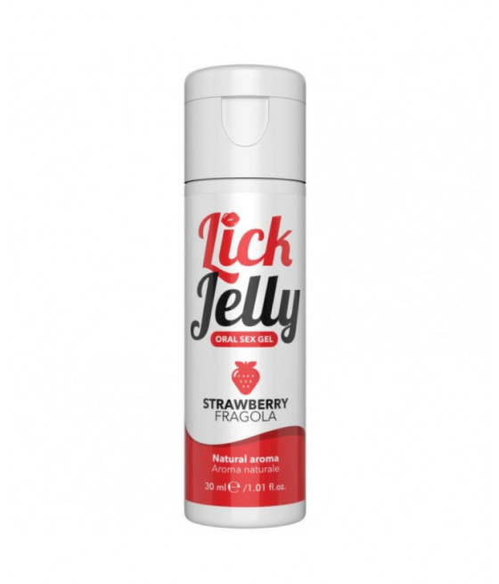 LICK JELLY TRAWBERRY LUBRICANT 30 ML