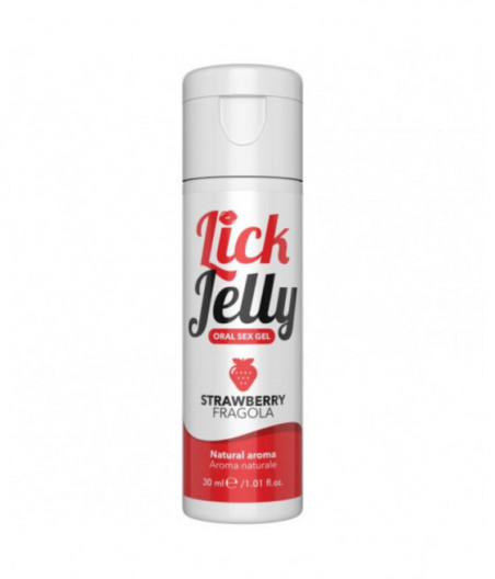 LICK JELLY STRAWBERRY LUBRICANT 30 ML