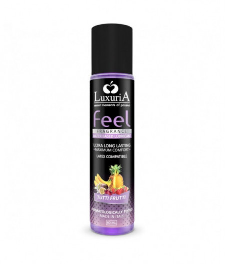 LUXURIA FEEL TUTTI FRUTI WATER BASED LUBRICANT 60 ML