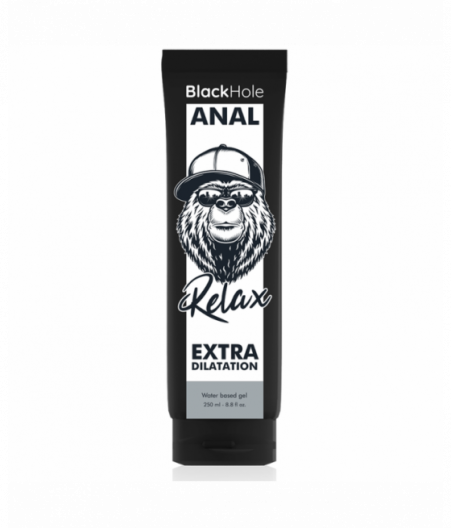 BLACK HOLE WATER BASE GEL ANAL DILATION 250 ML