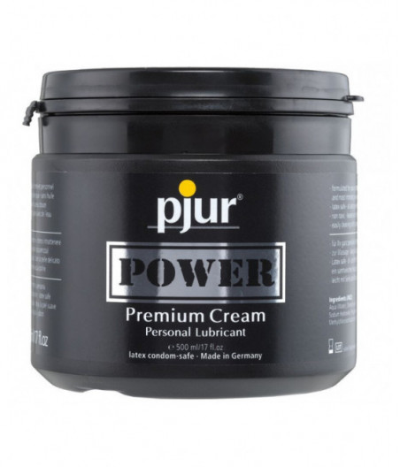 PJUR POWER PREMIUM CREAM LUBRICANT 500 ML