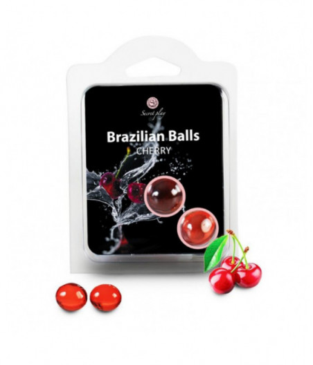 SECRETPLAY BRAZILIAN BALLS CHERRY