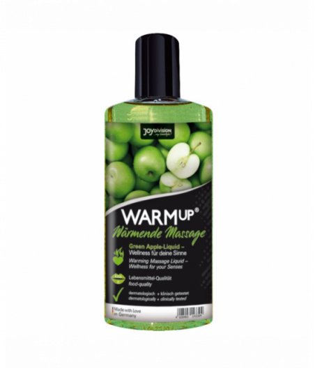 AQUAGLIDE WARMUP GREEN APPLE MASSAGE OIL 150 ML